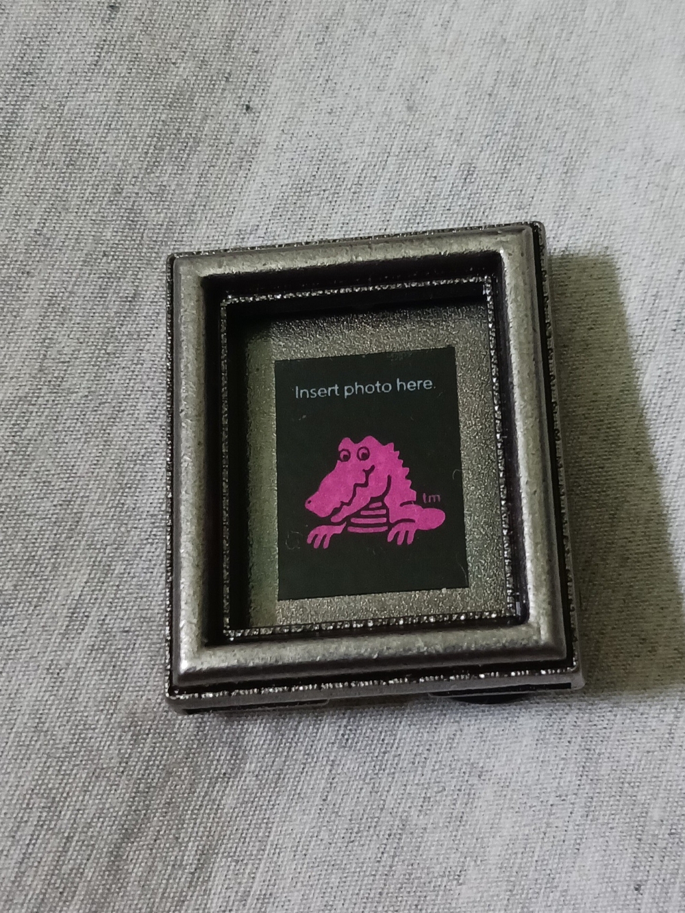 New JIBBITZ CROC Charm Picture Frame